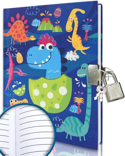 Miniatura 7 de GINMLYDA Diario para niñas con candado para niños, 7 x 5.25 pulgadas, 160 páginas rayadas, cuaderno secreto de princesa rosa para niñas