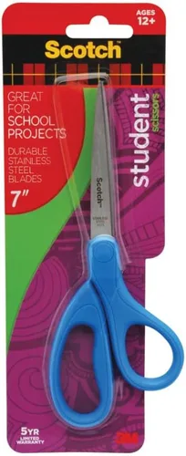 Miniatura 3 de Scotch Tijeras para niños con punta redondeada con tacto suave, 5 pulgadas (1442P) (Los colores pueden variar)