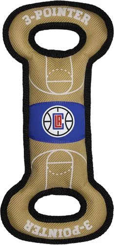 Miniatura 21 de Pets First NBA Atlanta Hawks Field Toy - Juguete de nailon resistente para mascotas con costuras de doble ribete y chirriador interior, talla única