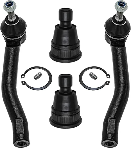 Miniatura 117 de Detroit Axle – Kit de suspensión delantera para Hyundai 2013-2018 Santa Fe 2 enlaces de barra de estabilizador 4 varillas de amarre interiores