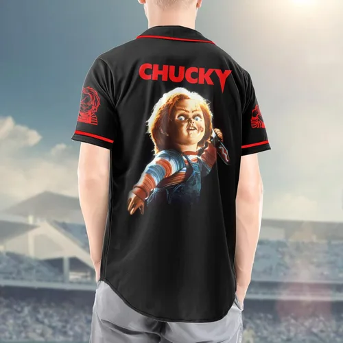 Miniatura 4 de Camiseta de béisbol gráfica, linda camiseta de béisbol de personajes de película de dibujos animados, regalo para hombres y mujeres, divertida