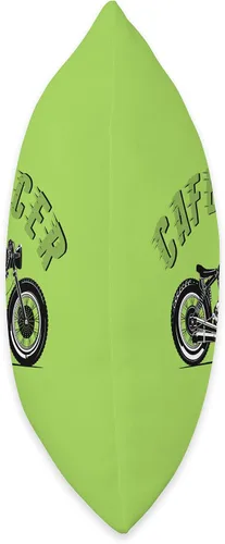 Miniatura 2 de American Cafe Racer Motorcycle Apparel and Merch Cafe Racer Biker Men Women Adult Teens Boys Girls Kids Youth Throw Pillow, 16x16, Multicolor