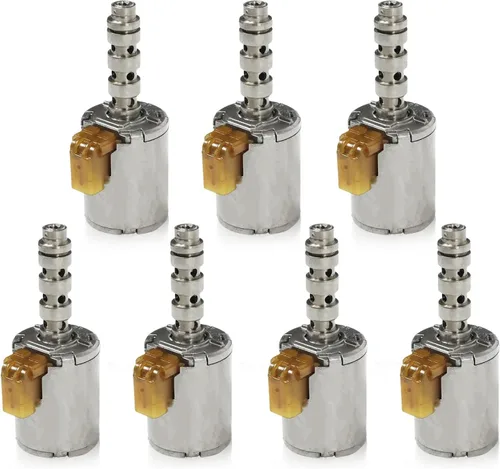 7 piezas de solenoide de transmisión 5R110W, para F250 F350 F450 F550 Super Duty 2003-UP, control de cambio de transmisión y kit de solenoide