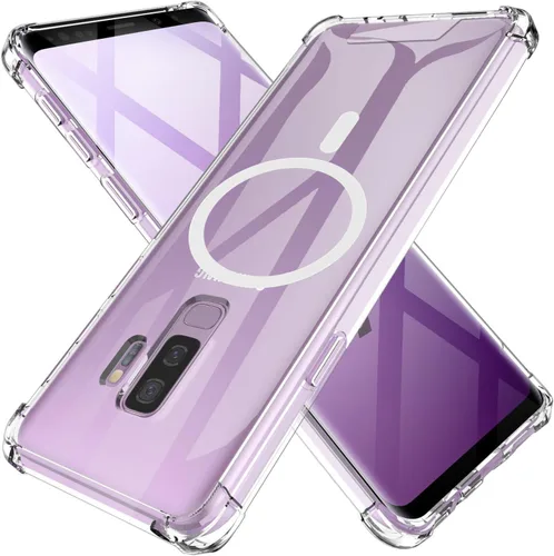 Miniatura 34 de Funda magnética para Samsung Galaxy Note 10 Plus/Note 10+ (6.8 pulgadas) [compatible con Magsafe] parachoques de TPU suave + parte trasera Negro