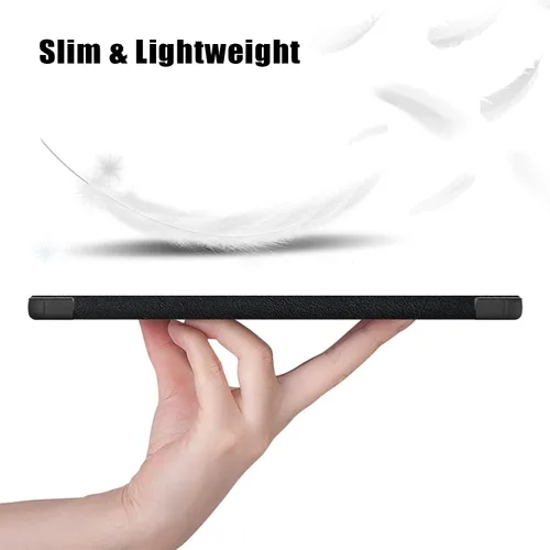 Miniatura 6 de Gylint Funda con soporte para lápiz incorporado para Xiaomi Pad 6S Pro de 12.4 pulgadas 2024, cubierta trasera transparente híbrida delgada a prueba