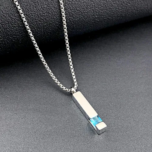 Miniatura 112 de YOUFENG collar con urna para cenizas, cubos de piedras natales, urna para cenizas humanas, collar de urna de cremación, relicario, recuerdo