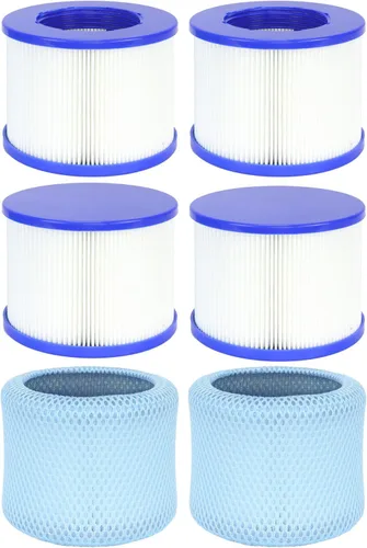 Miniatura 9 de Filtro 60% Más Denso, Filtros de Bañera de Hidromasaje de Alta Eficiencia con Enroscamiento Compatible con Todas las Relxtime, Aleko, Wejoy, Aquaspa