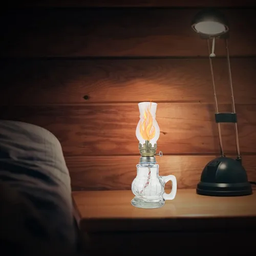 Miniatura 2 de SEWACC Pantalla de lámpara de cristal, 3 piezas, pantalla de lámpara de vela de vidrio, cubierta de lámpara de queroseno, cubierta de lámpara
