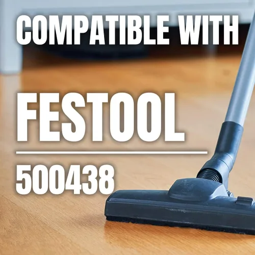 Miniatura 2 de POWERTEC 500438 Bolsa de filtro para Festool CT SYS 5PK, para Festool CT SYS, extractor de polvo CTC SYS, bolsas de vacío de repuesto, bolsas