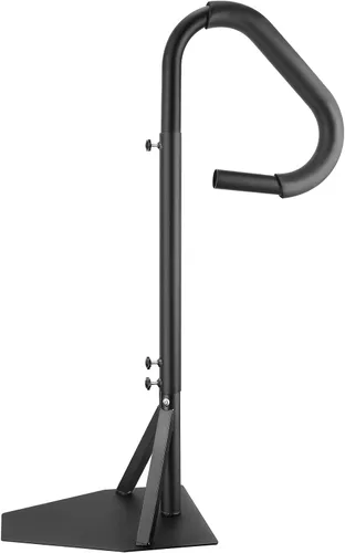 Miniatura 9 de VEVOR Pasamanos para Bañera de Hidromasaje, Pasamanos Lateral para Spa Giratorio 360° con Altura Ajustable de 48"-63", Barandilla de Aluminio