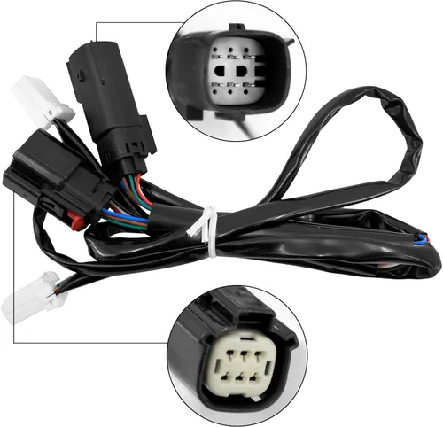 Miniatura 6 de Insertos de soporte para alforjas LED, panel de relleno para luz auxiliar del guardabarros, luces de freno y cola para Harley Electra Glide Road