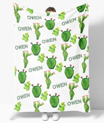 Miniatura 10 de OLIVE OLIVIA Mantas personalizadas para niños con nombres, mantas personalizadas con nombre para adultos, manta personalizada, regalo