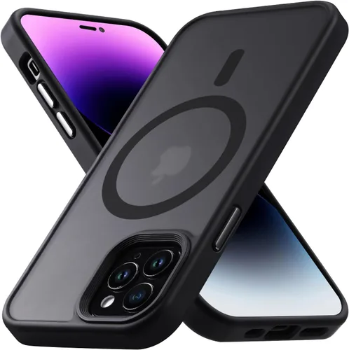 Miniatura 12 de Yriklso Funda para iPhone 12 Pro Max, a prueba de golpes, iPhone 12 Pro Max, protección contra caídas de grado militar, funda protectora rígida Azul