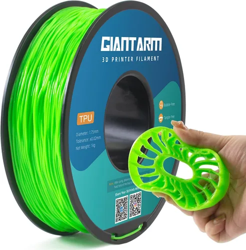 Miniatura 24 de Giantarm - Filamento PETG, 0.06 pulgadas, precisión dimensional de +/- 1/32 pulgadas, dureza mejorada, para la mayoría de impresoras FDM 3D, carrete