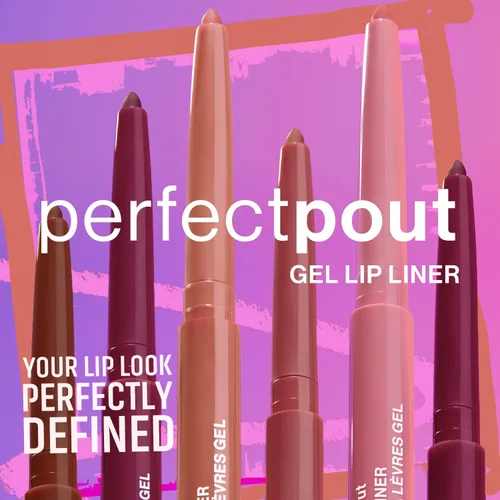 Miniatura 2 de wet n wild Perfect Pout - Lápiz delineador de labios de gel retráctil mate, rico color cremoso de larga duración, aplicación bien definida e