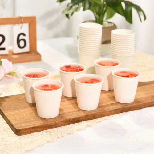 Miniatura 3 de Vumdua Paquete de 500 vasos de papel de baño de 3 onzas, tazas de café pequeñas sin fugas, mini vasos desechables para enjuague bucal, ideales