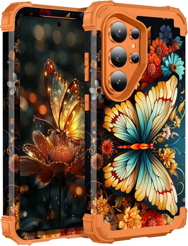 Miniatura 32 de Hocase Funda para Galaxy S20 FE 5G, Protección resistente a prueba de golpes, goma de silicona suave + parachoques de plástico duro, funda