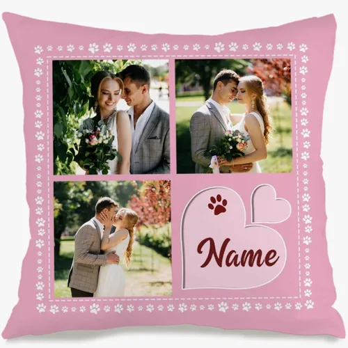 Miniatura 12 de Custom Single Image Pillow Case with Personalized Text Designed for Home Decoration and offering Gift Charm for Family Celebrations or Holidays