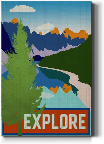Miniatura 10 de Renditions Gallery Arte de pared de viñedo, decoración de vino rojo y blanco, queso y uvas, arte escénico para cocina o comedor, lienzo de alta