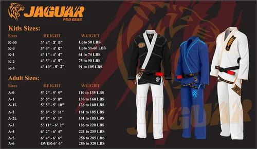 Miniatura 6 de Jaguar Pro Signature 2022 - Uniforme de kimono brasileño Jiu Jitsu BJJ unisex - Cinturón libre - Cumple con IBJJF