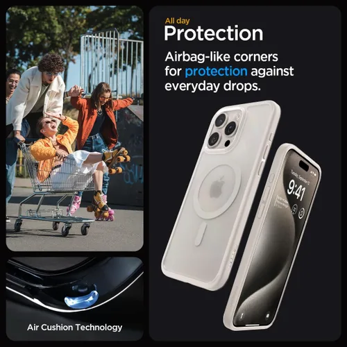 Miniatura 349 de Spigen Funda para iPhone 13 Mini, ultra híbrida MagFit [antiamarilleo] [compatible con Magsafe] - Transparente