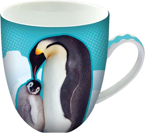 Miniatura 4 de Animug - Taza de café de mariposa de Deluxebase. Taza de cerámica grande de 15 onzas líquidas con diseño de animales, apta para lavavajillas, taza