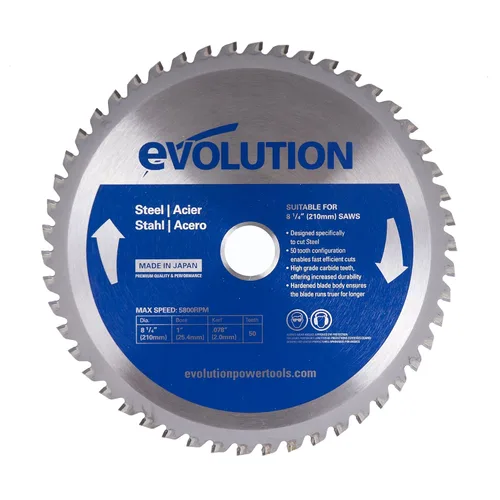 Miniatura 24 de Evolution 14BLADESS Cuchilla de acero inoxidable de 90 dientes de 14" Cuchilla de sierra TCT para Evolution S14CPS, S15CPS, S355MCS, S355CPSL
