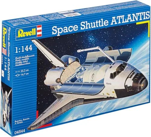 Miniatura 11 de Revell Alemania 04544 Transbordador espacial Atlantis Modelo Kit