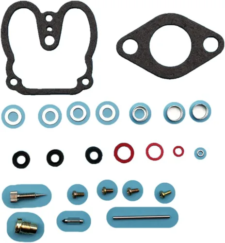 Kit de reparación de carburador de carbohidratos compatible con Wisconsin K2119 LQ37 V460D VH4D V465D W4-1770 Motor L57-1 L77-B L77-C LZ57-1 L57-E