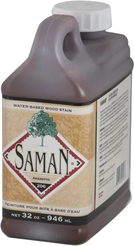 Miniatura 24 de SamaN Tinte para Madera Interior a Base de Agua - Tinte Natural para Muebles, Molduras, Paneles de Madera, Gabinetes (Forest TEW-104-12, 12 oz)