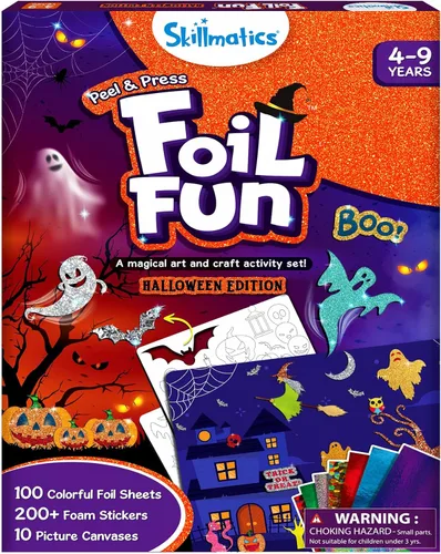 Miniatura 13 de Skillmatics Foil Fun - Bonitos patrones, 18 imanes de bricolaje sin desorden, actividad creativa colorida de fiesta, kits de manualidades, más de 60