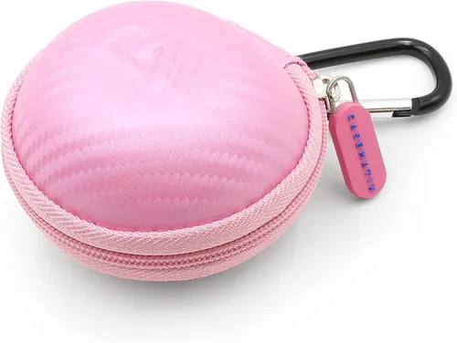 Miniatura 5 de Casematix Funda de transporte rosa compatible con Tamagotchi On Virtual Interactive Pet Game, incluye solo funda compacta