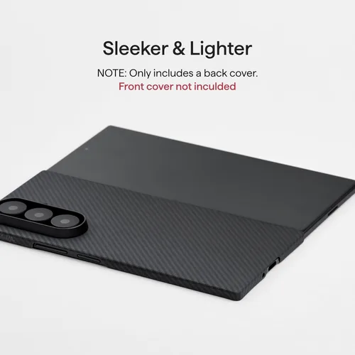 Miniatura 3 de pitaka Funda para Z fold 7, compatible con MagSafe, funda delgada y ligera para Galaxy Z Fold 7 con sensación táctil sin funda, hecha de fibra