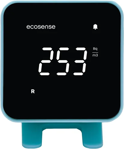 Miniatura 6 de Ecosense EB100 EcoBlu, detector de radón doméstico, captura y muestra resultados cada 10 minutos, monitoreo continuo a corto y largo plazo, fácil
