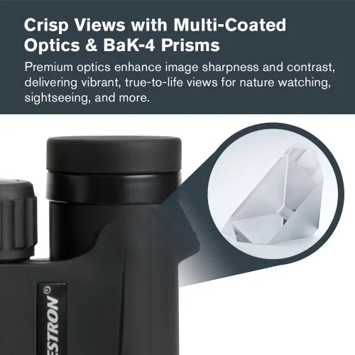 Miniatura 4 de Celestron Outland X Binoculares, color negro