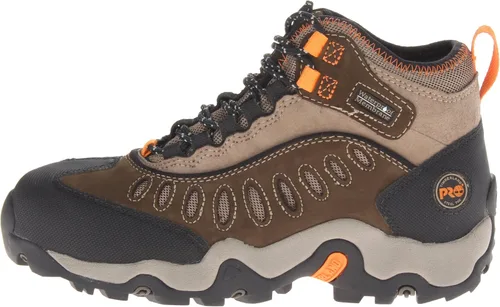 Miniatura 7 de Timberland PRO Mudslinger Mid - Tenis de moda impermeables con cordones para hombre, marrón (Brown Nubuck), 7.5