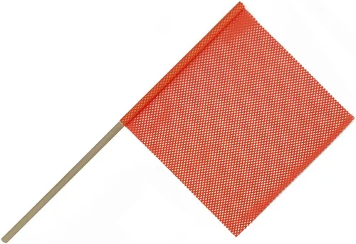 Miniatura 8 de Productos de advertencia de gran tamaño, bandera de advertencia de clavija, paquete de 12