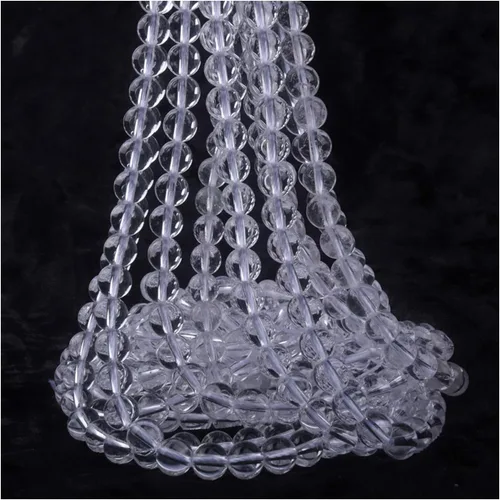 Miniatura 9 de Cuentas sueltas redondas de piedra natural de amatista de 8mm, cuentas para hacer joyas y manualidades DIY, 1 cordón de 15 pulgadas, aproximadamente