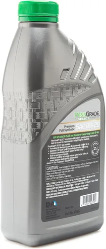 Miniatura 9 de PENN GRADE 61526, aceite de motor sintético completo Select SAE 0W-20, 1 cuarto de galón (paquete de 12)