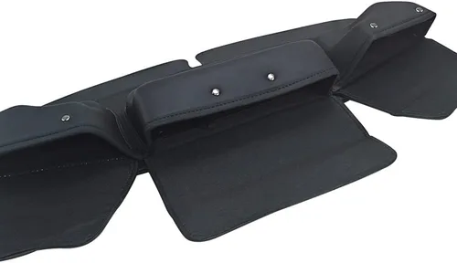 Miniatura 8 de Bolsas de almacenamiento para parabrisas, bolsa de carenado Batwing de tres bolsillos para Harley Touring 2014-UP, compatible con Electra Glide