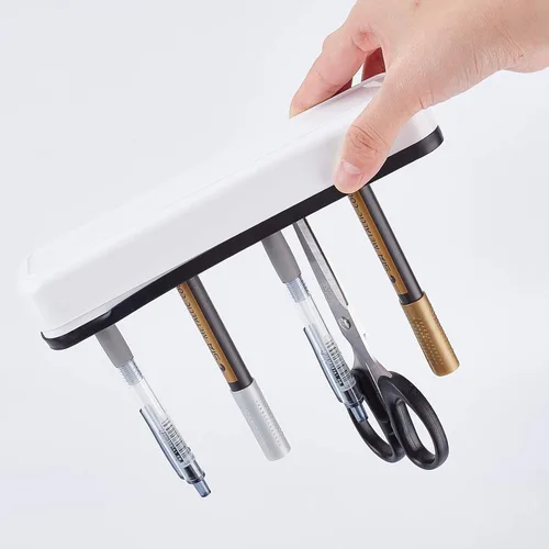 Miniatura 6 de GORGECRAFT Organizadores de escritorio para coser de silicona, soporte para brochas de maquillaje, soporte para bolígrafos de pintura cosmética