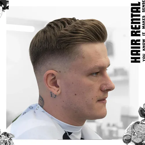 Miniatura 9 de Cepillo de pelo tupé Uppercut Deluxe con bolas pequeñas para hombre, Negro