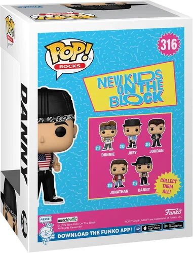 Miniatura 3 de Funko Pop! Rocks: Nuevos niños en la cuadra - Danny