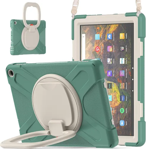 Miniatura 16 de Funda portátil de rotación de 360° para tablet Fire HD 10 y 10 Plus