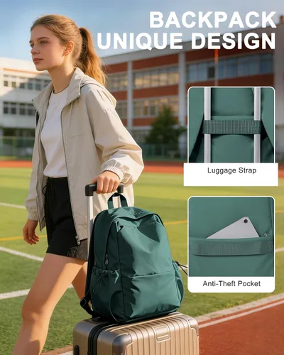 Miniatura 3 de Mochila para mujeres, hombres, escuela, estética, ligera, para la universidad, para niños y niñas, bolsa de libros, mochila casual para computadora