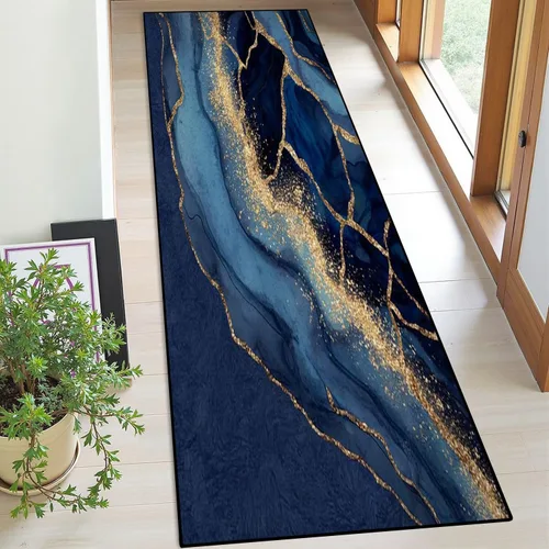 Miniatura 9 de Alfombra de corredor lavable de 2 x 6 pulgadas, diseño de arcade, diseño de barco espacial a la puesta de sol, retro, de los años 80, de ciencia