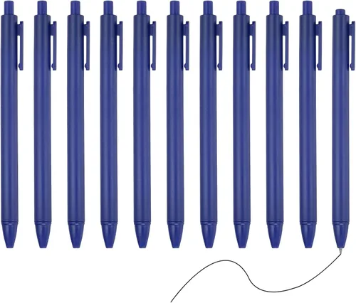 Miniatura 15 de PATIKIL Paquete de 12 bolígrafos de gel retráctiles, punta fina de 0.020 in, tinta negra, color retro, escritura suave, lindos bolígrafos para Negro