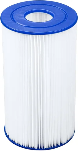 Miniatura 7 de Bestway Flowclear Filtro de cartucho de repuesto tipo IV o tipo B para piscina sobre el suelo con bomba de filtro de 2500 galones por hora