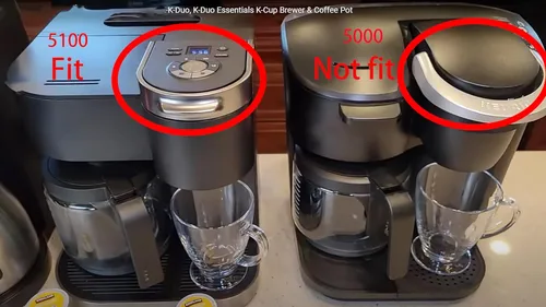 Miniatura 3 de Repuesto de cafetera de 12 tazas compatible con Keurig K-Duo Coffee Machin 5100, no compatible con Keurig Essentials y todas las cafeteras G2 K duo