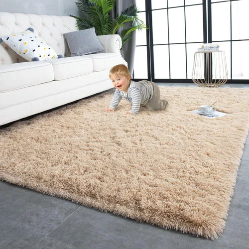 Miniatura 28 de TWINNIS - Alfombras muy suaves de pelo largo para interiores de 3 x 5 pies. Modernas alfombras de áreas de felpa para sala de estar, dormitorio